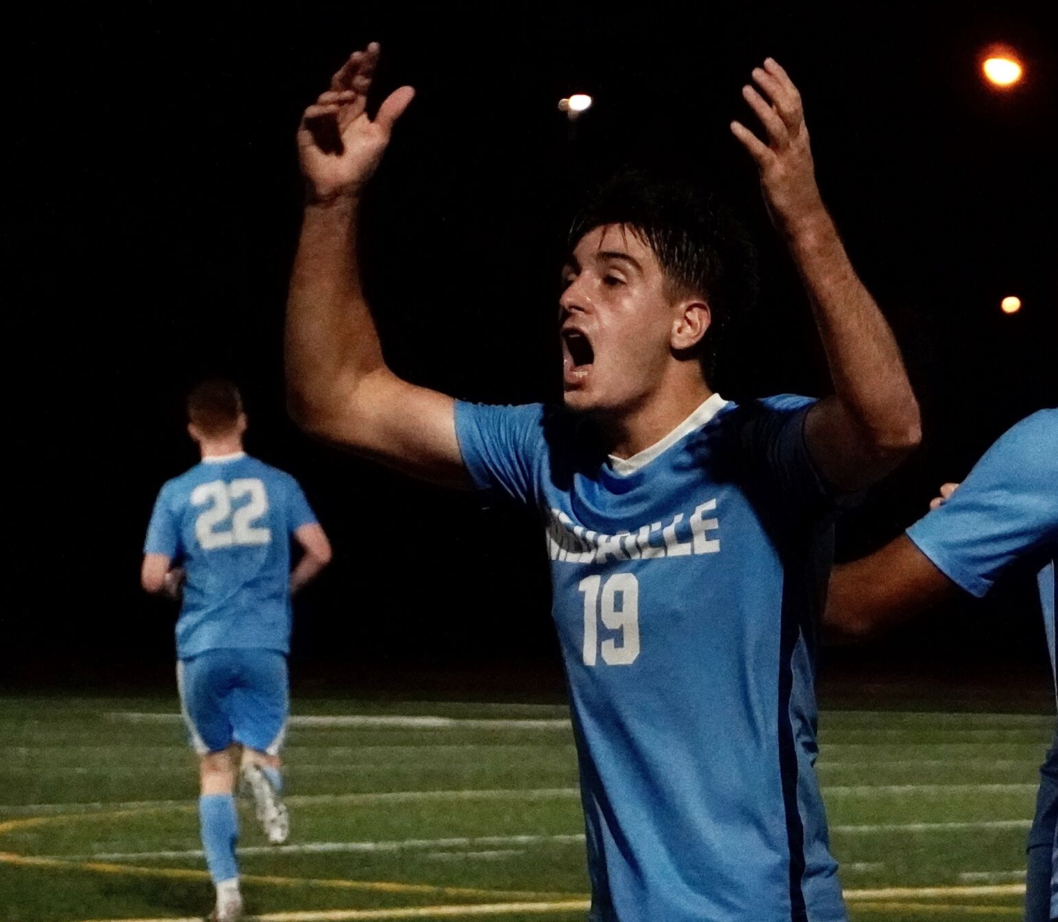 Ander Castillo Medaille men's soccer
